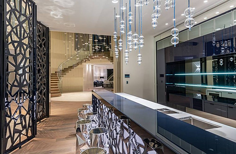 Bar dentro de la vivienda