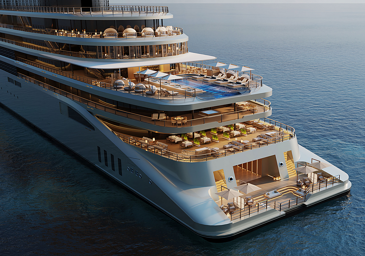 Así es el primer yate de lujo de la compañía de hospitalidad de lujo Aman Resorts