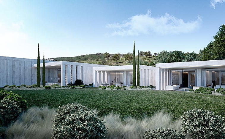 Imagen principal - Un proyecto del estudio ARK Architects que se integra perfectamente con el entorno natural. 