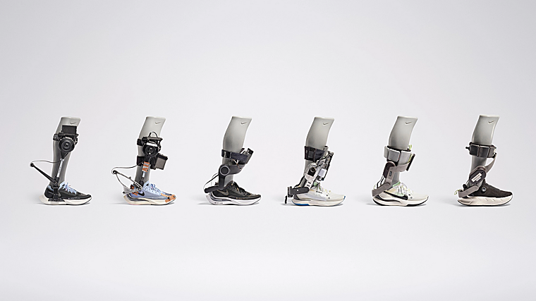 Evolución del diseño de las zapatillas Amplify