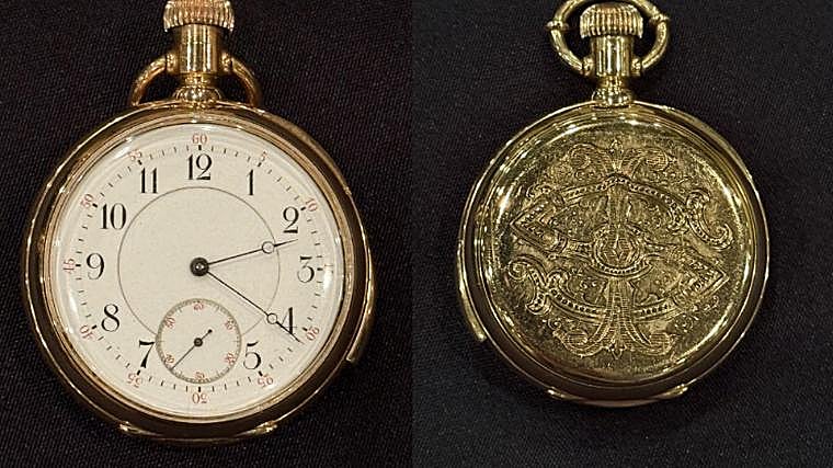 This watch has remained in the businessman's family until now.