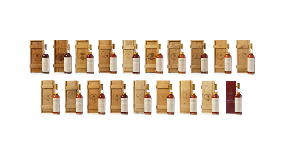 A la venta una exclusiva y rara colección de whisky por 127.000 euros