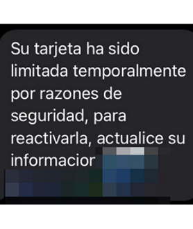 Imagen secundaria 2 - Algunos de los SMS detectados
