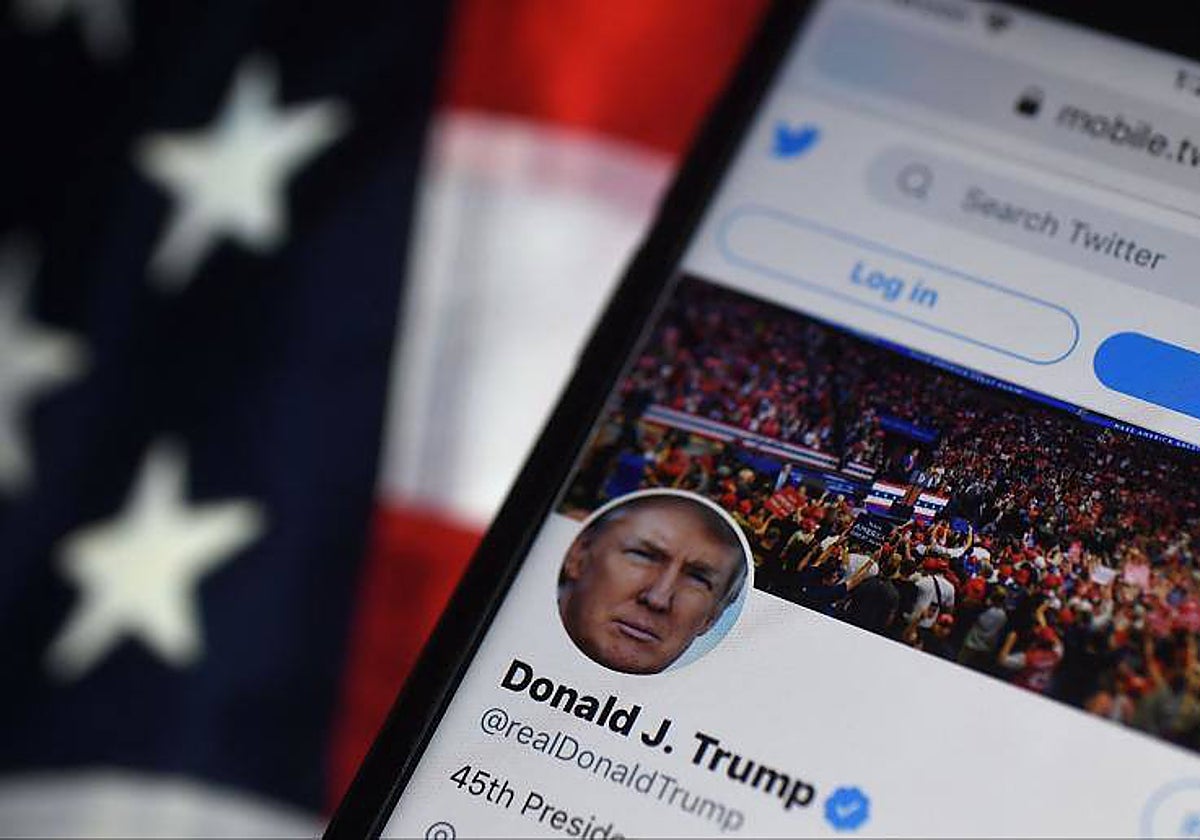 Cuenta de twitter de Donald Trump