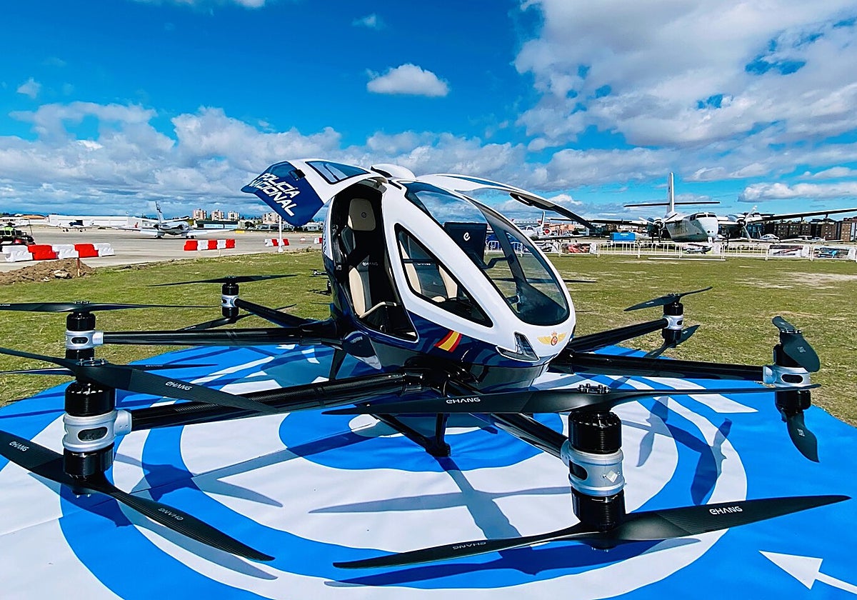 El eVTOL de la Policía