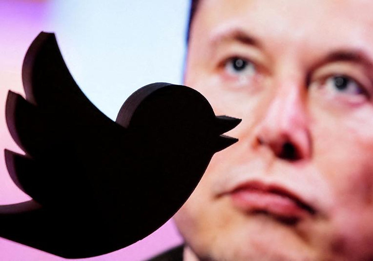Elon Musk y el símbolo de Twitter