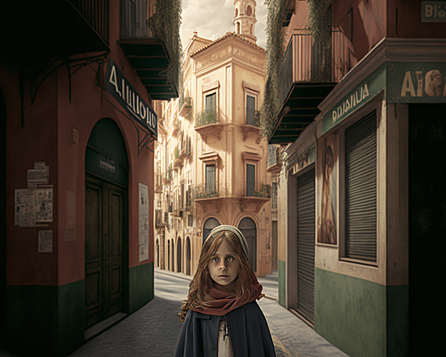 Representación de Valladolid, por Midjourney