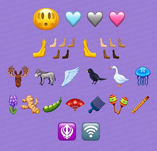 Así son los nuevos emojis