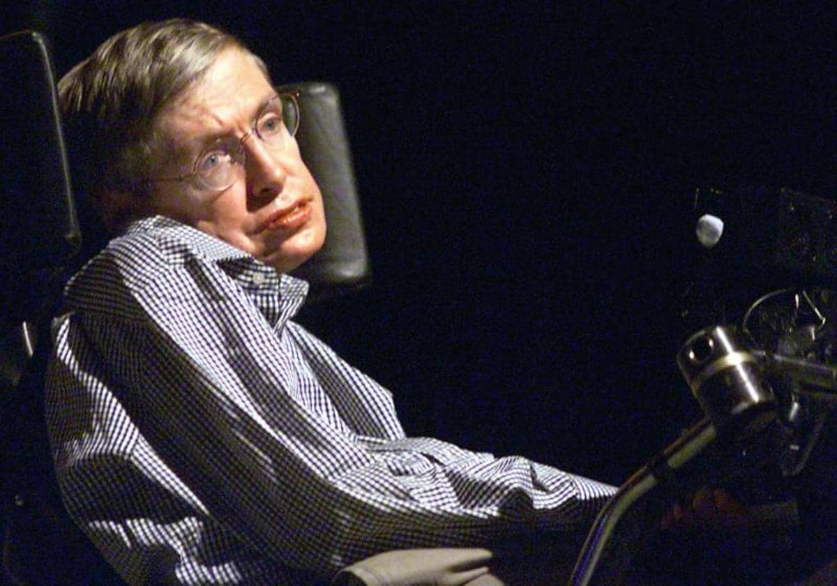 Stephen Hawking, en foto de archivo