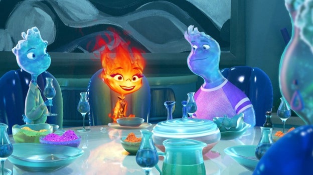 Fotograma de 'Elemental', película del catálogo de Disney+