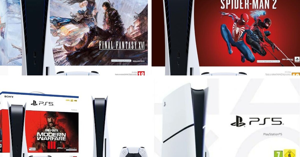 PS5 Black Friday 2023: Ofertas en Play Station 5 y sus accesorios