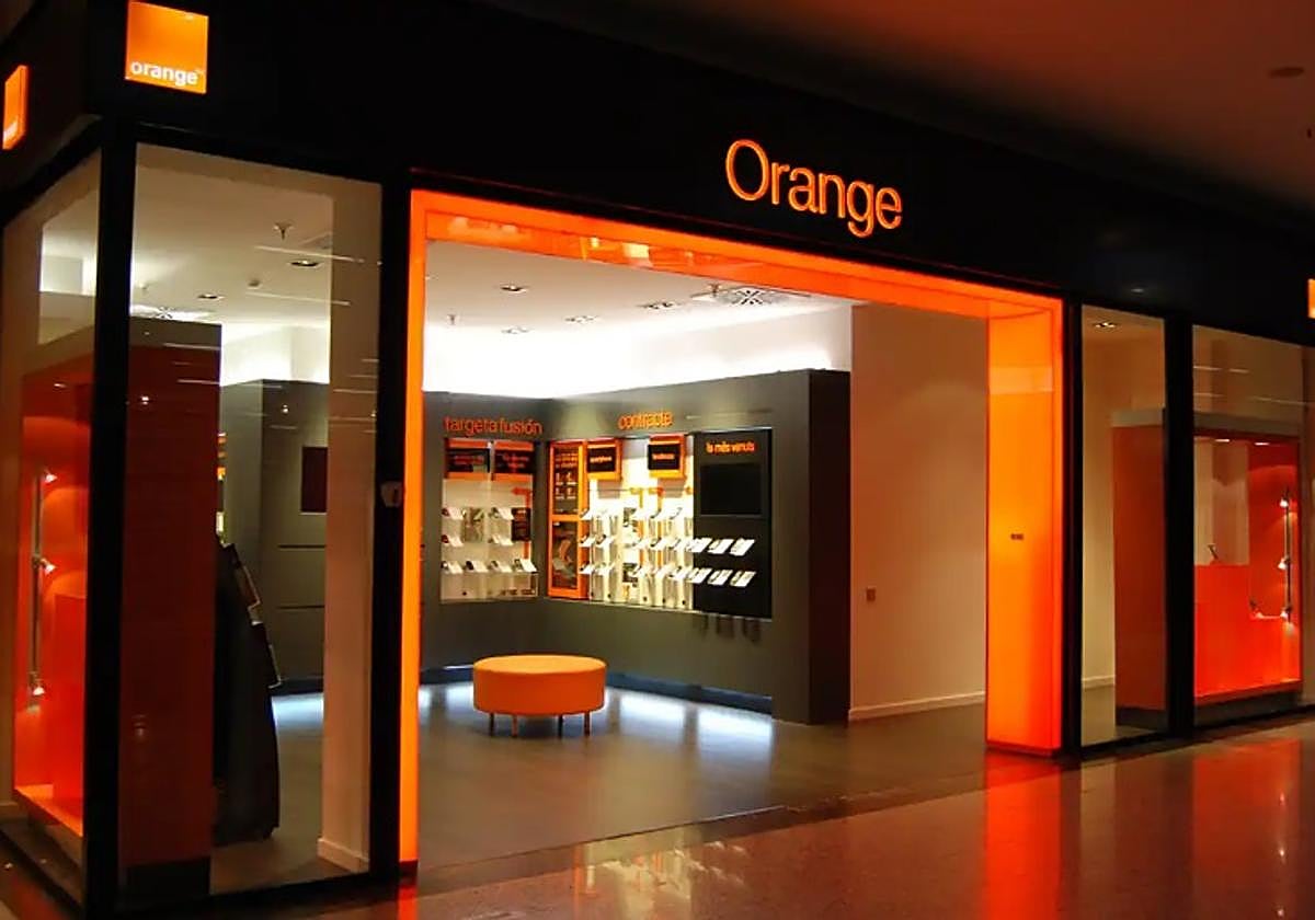 Una tienda de Orange