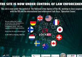Una operación policial internacional tumba Lockbit, el grupo cibercriminal «de ransomware más grande hoy»