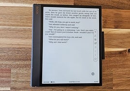 ¿Hay vida más allá de Kindle?: probamos un lector electrónico que simula ser un libro de papel