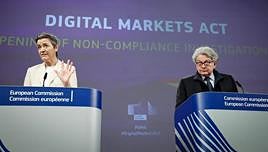 La Comisión Europea investiga a Apple, Amazon, Meta y Google por vulnerar las normas antimonopolio