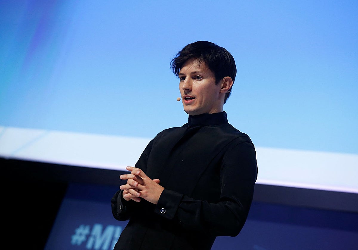 Pavel Durov, CEO de Telegram, en una imagen de archivo