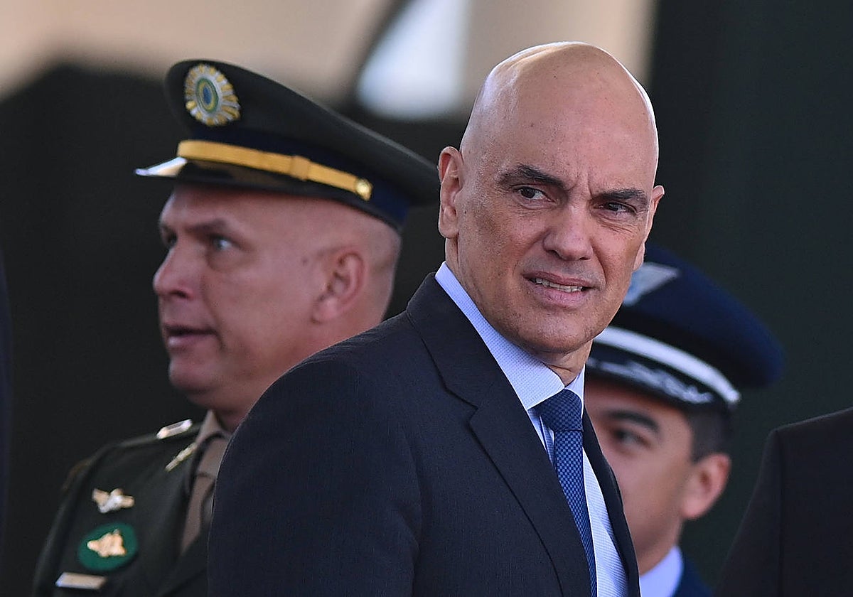 Imagen del juez del Tribunal Supremo de Brasil Alexandre de Moraes
