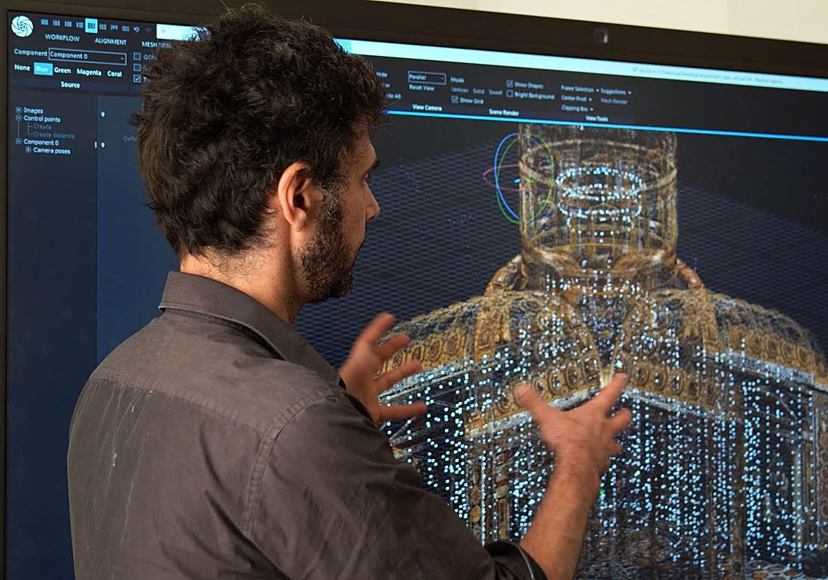 El gemelo digital de la basílica de San Pedro