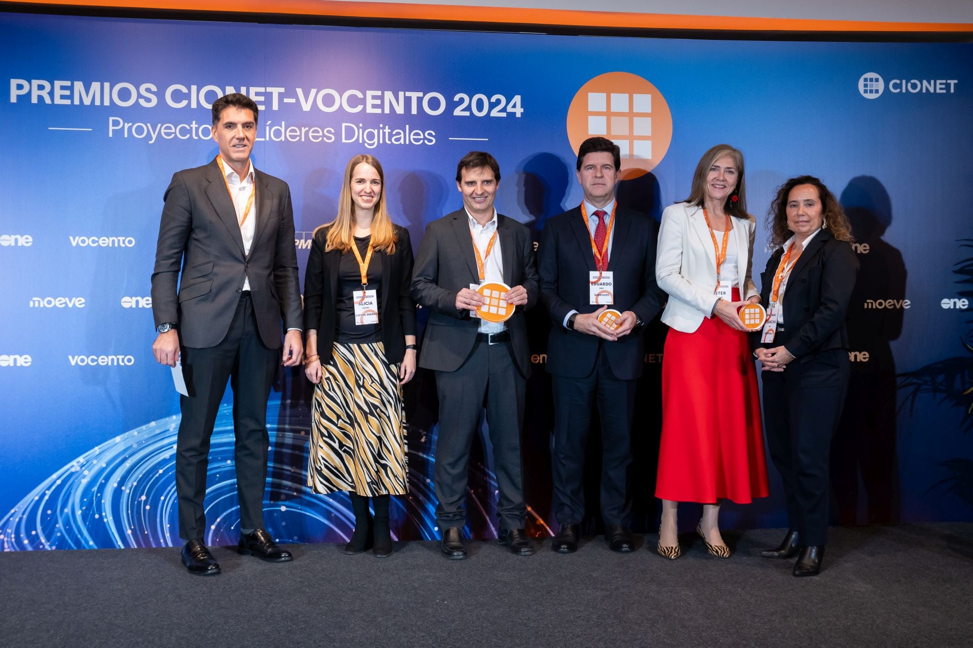 Finalistas y premiados de la cuarta edición de los Premios CIONET Vocento