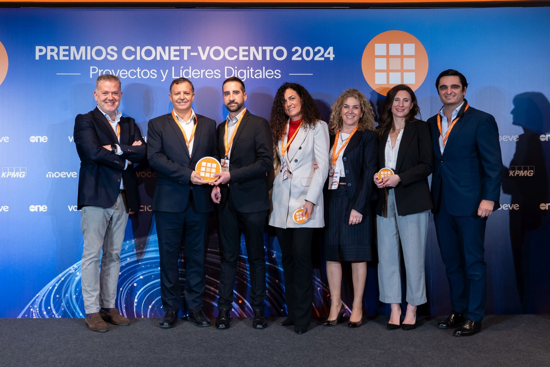 Finalistas y premiados de la cuarta edición de los Premios CIONET Vocento