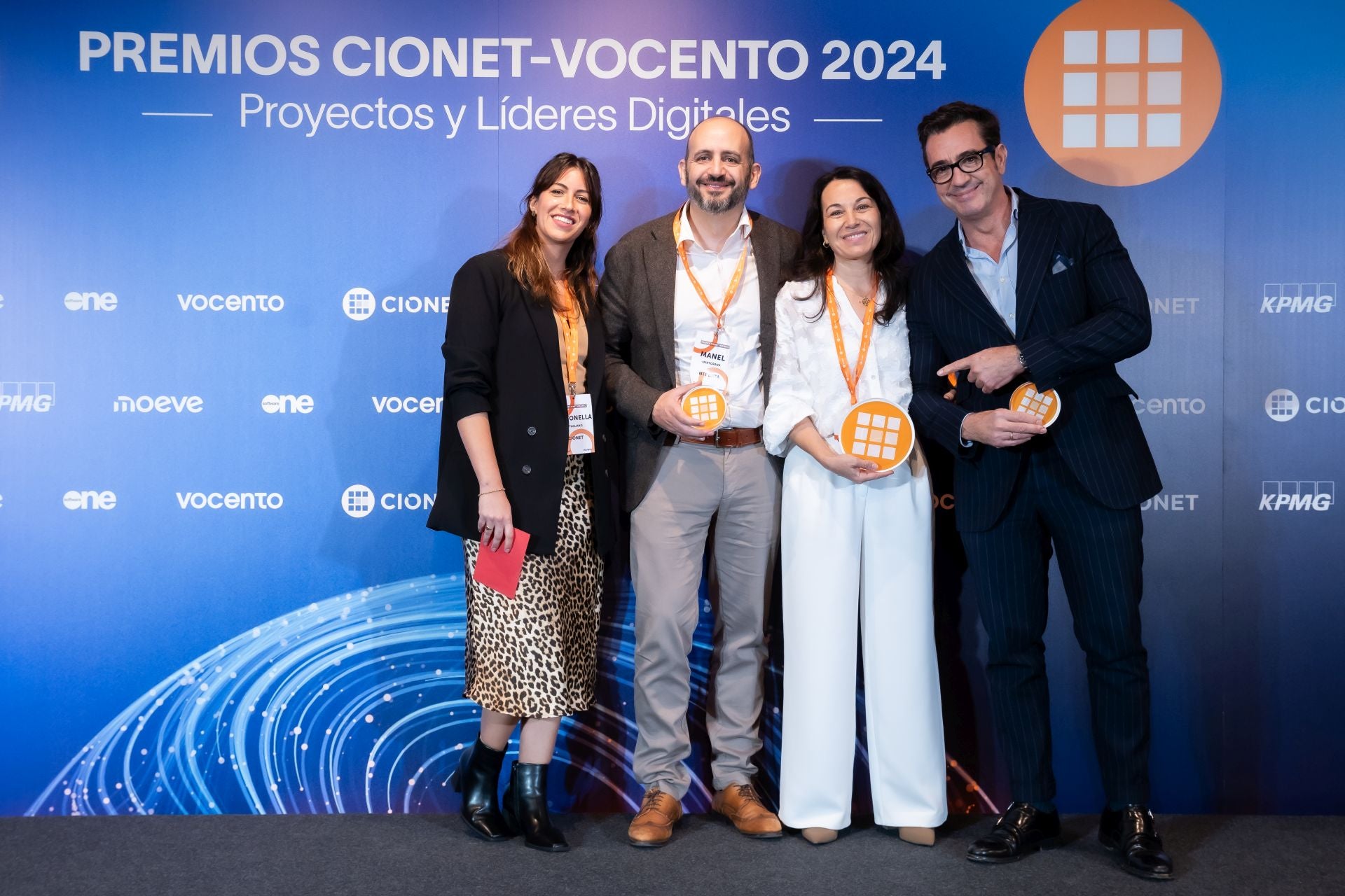 Finalistas y premiados de la cuarta edición de los Premios CIONET Vocento
