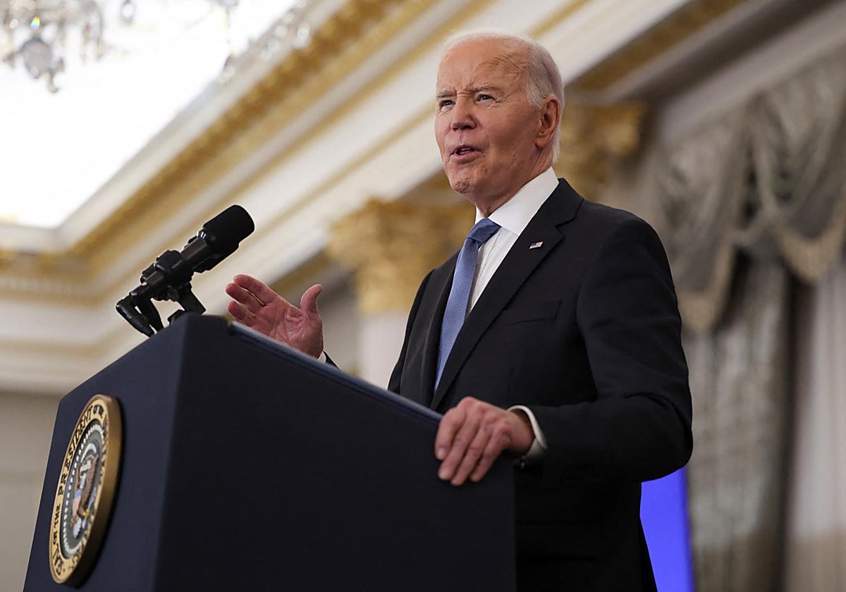 El presidente de EE.UU., Joe Biden