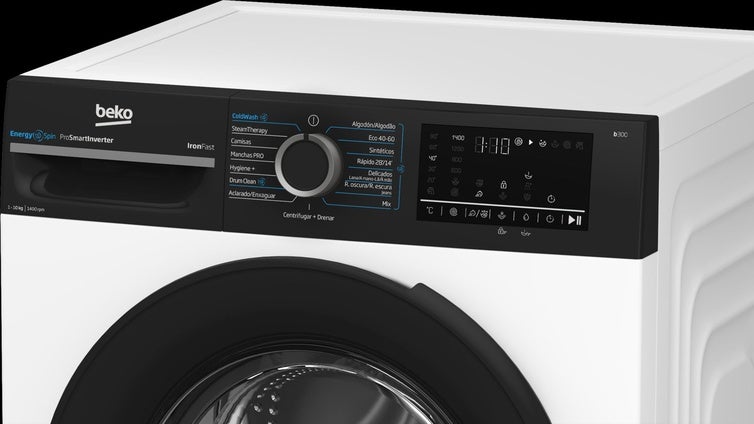 Probamos la nueva lavadora de Beko que ahorra electricidad al consumidor