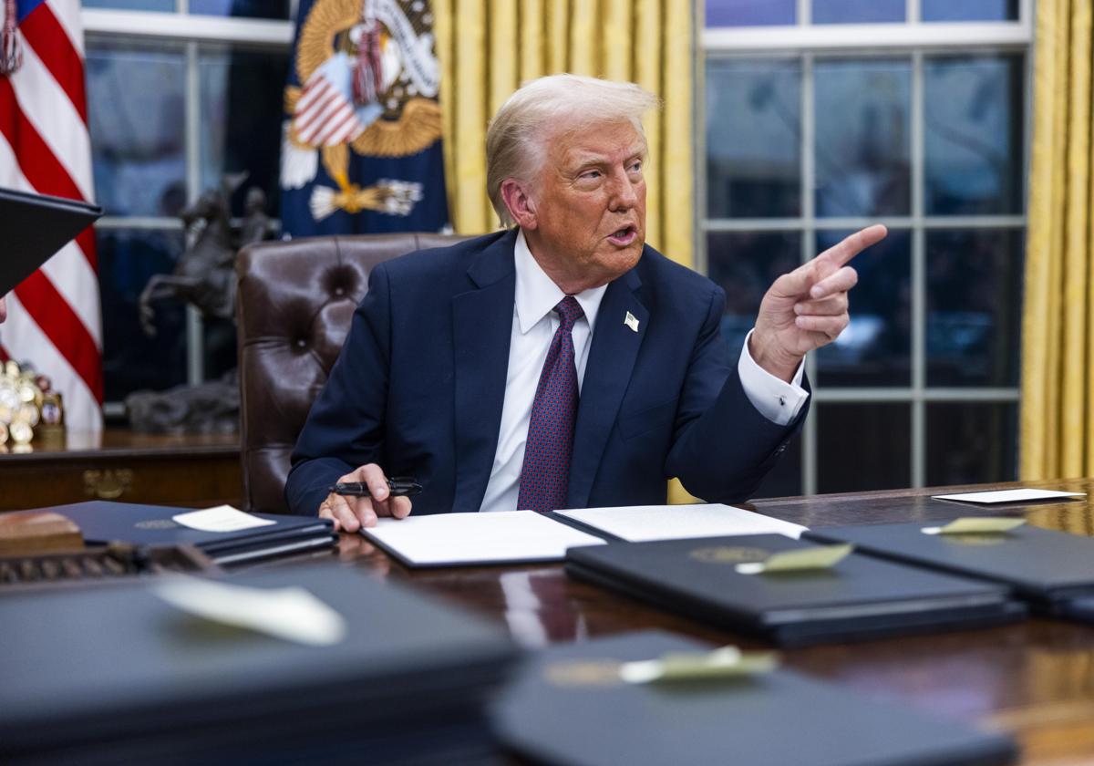 El presidente de EE.UU., Donald Trump.