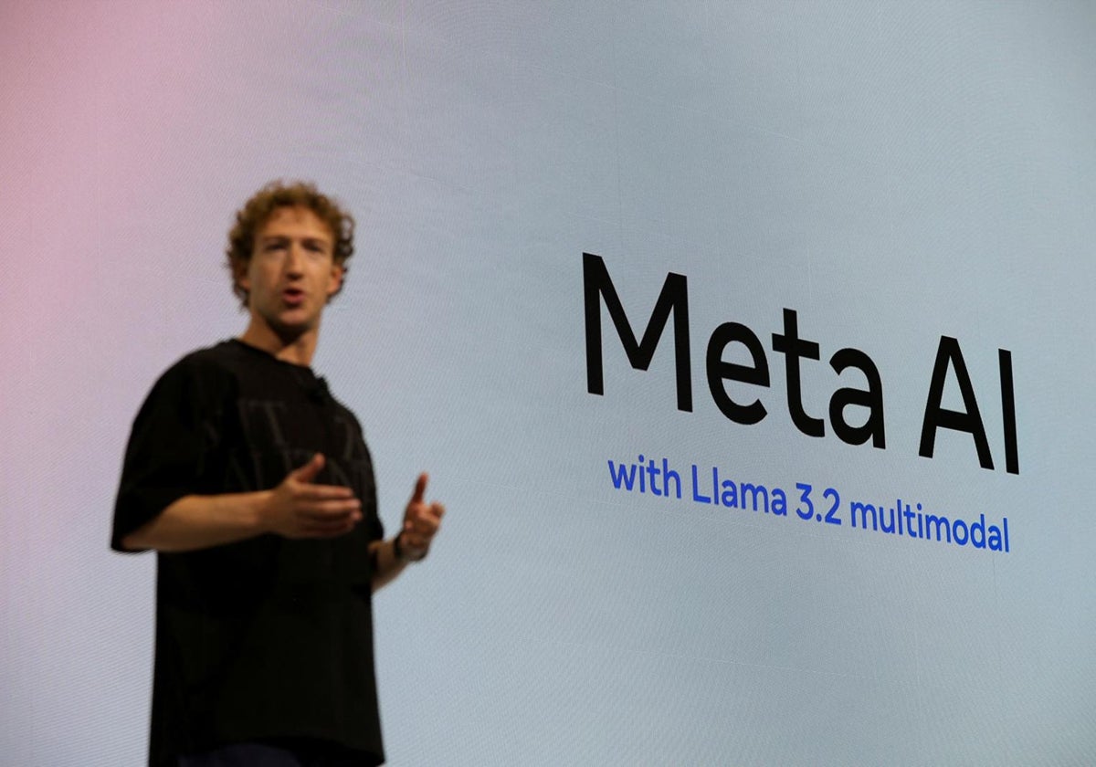 Mark Zuckerberg durante  el evento Meta Connect del pasado septiembre