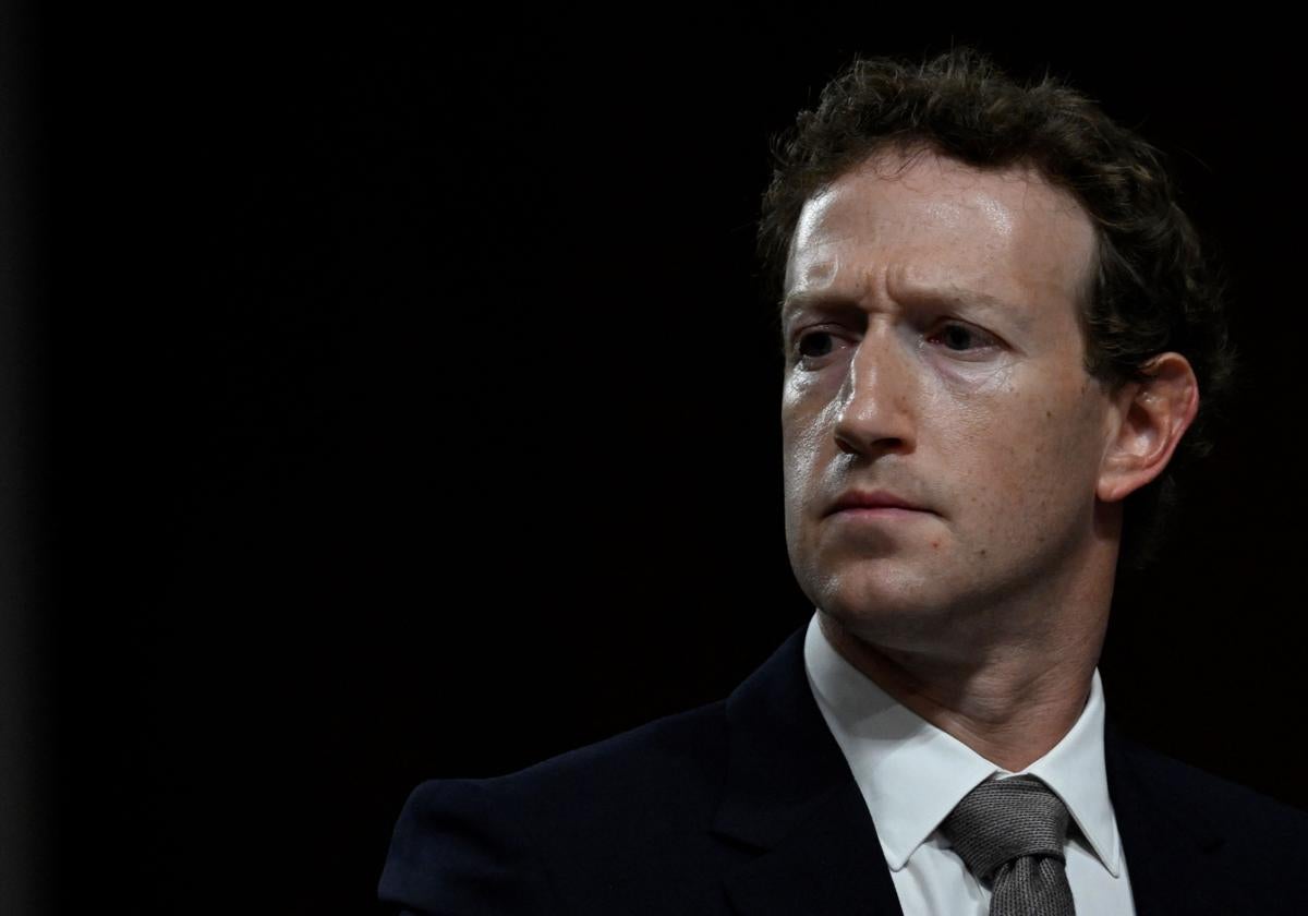 El fundador de Meta Mark Zuckerberg