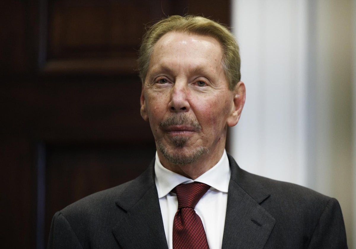 El cofundador de Oracle, Larry Ellison