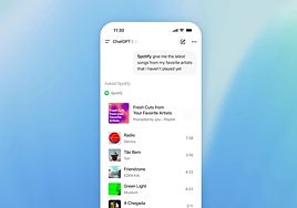 ChatGPT se vuelve compatible con 'apps' como Spotify y Booking: así funciona