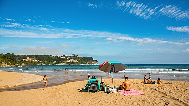Imagen de la playa de la Griega