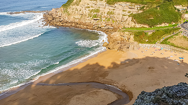 Imagen de la playa de la Ñora