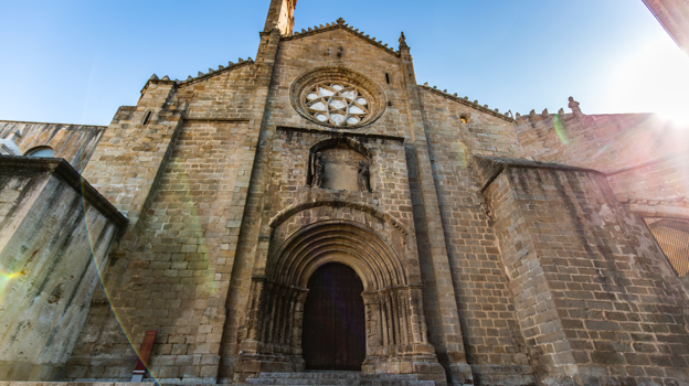 Imagen de la catedral antigua de Plasencia