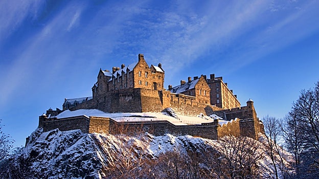 Imagen del castillo de Edimburgo