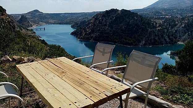 Vistas desde la casa rural de Miravella, en Castril