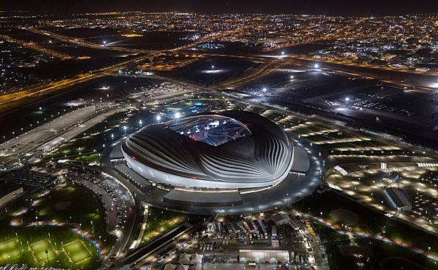 Estadio Al Janoub, diseñado por de Zaha Hadid
