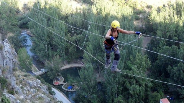 La vía ferrata de Castillo de Locubín se encuentra en la provincia de Jaén