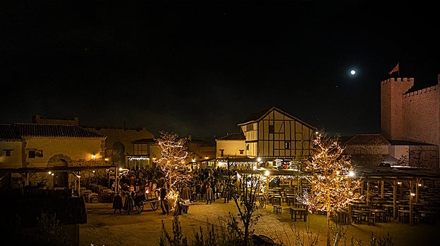 Ambiente navideño en Puy du Fou
