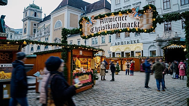 El mercado de Freyung, en el casco antiguo