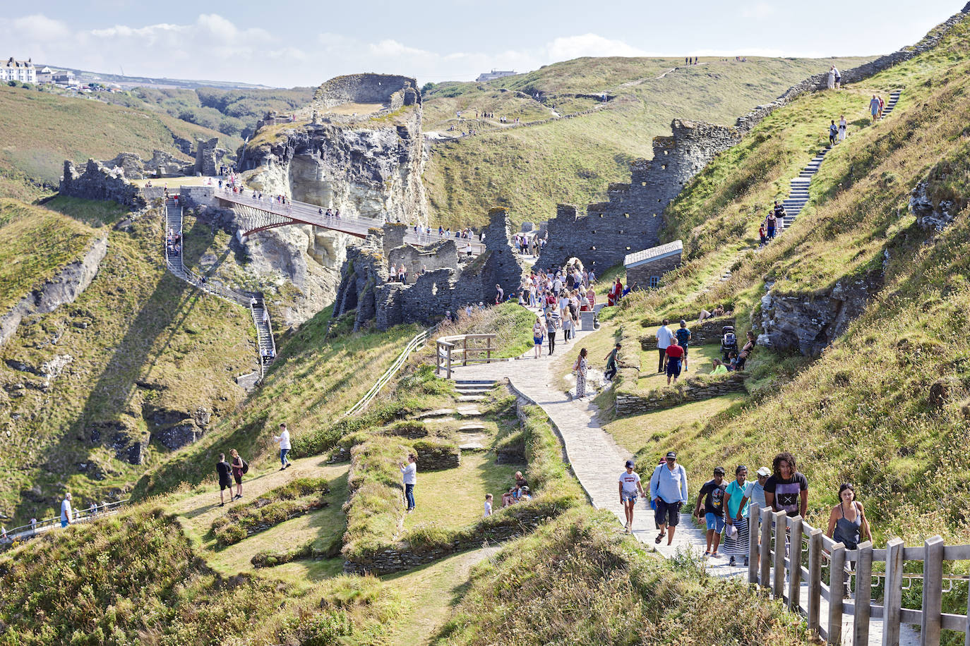 El Castillo Tintagel recibe a casi 250.000 visitantes cada año