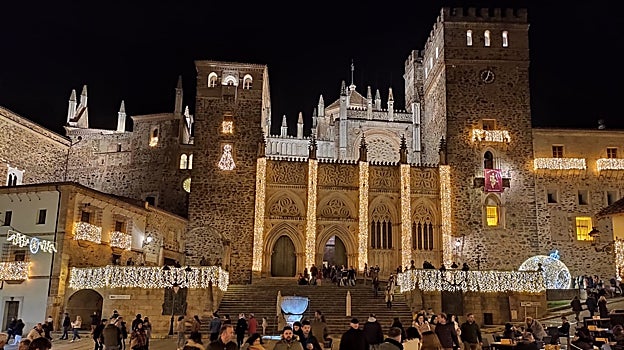 Imagen de Guadalupe en Navidad
