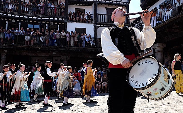 Fiesta del Diagosto en La Alberca (Salamanca).