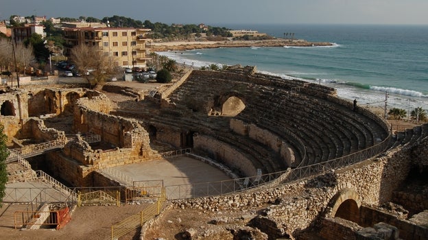 Imagen de las ruinas romanas de Tarragona