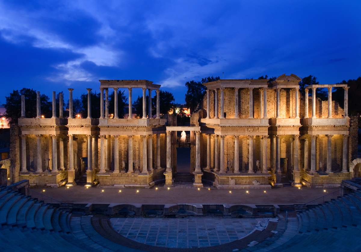 imagen del Teatro Romano de Mérida