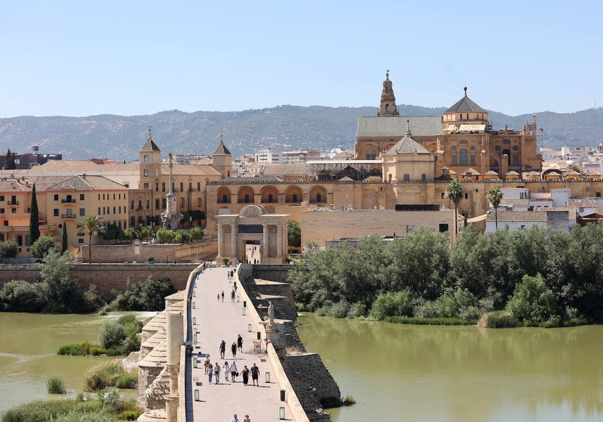 Vista aérea de la Mezquita de Córdoba