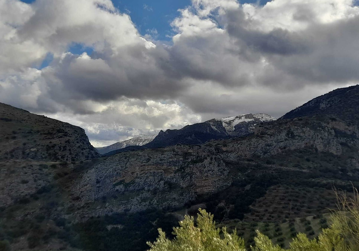 Vista del Parque Periurbano Monte La Sierra desde el paraje de Otíñar