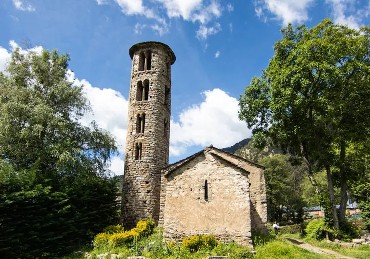 La Iglesia de Santa Coloma, en Andorra, se construyó entre los siglos VIII y IX