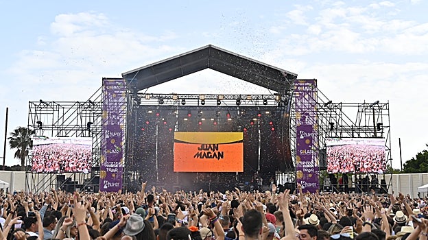 Ambiente en la pasada edición de 'Solazo Fest' en Almería.